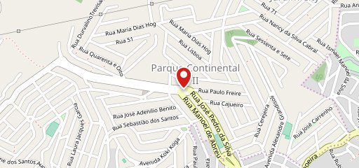 Pollo Loko Continental no mapa