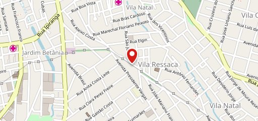 Pollo Pizzaria no mapa