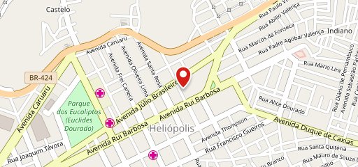 Pizzaria Pólo Heliópolis no mapa