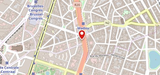 Pomo Madou sur la carte