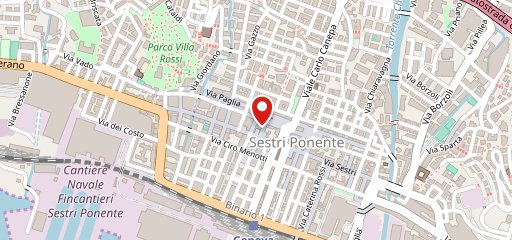 Pizzeria Pomodoro e Basilico Genova sulla mappa