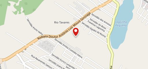 Ponta d'Agulha Costelaria Rio Tavares no mapa