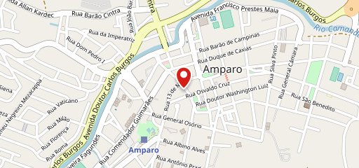 Ponto da Esfiha- Centro- Amparo no mapa