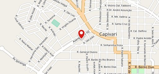 Ponto da Esfiha- Capivari no mapa