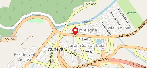 Esfiha Mix Itupeva no mapa