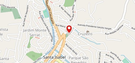 Ponto da Esfiha no mapa