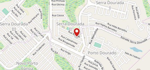 Pop Burguer - Serra Dourada no mapa