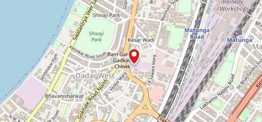 Pop Tate's Dadar on map