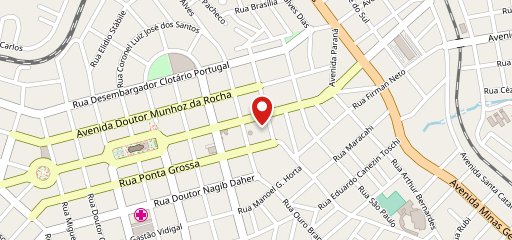 Pópidi Pizzaria no mapa