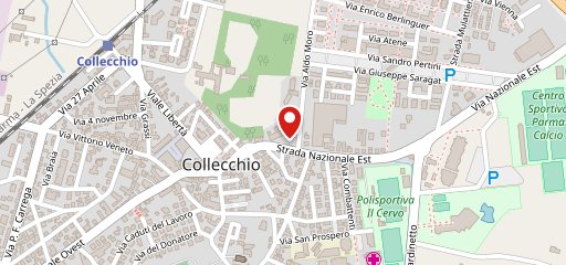 Porfido Collecchio sur la carte