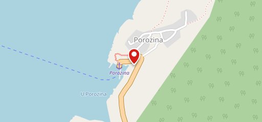 POROZINA Caffe bar & gift shop sulla mappa