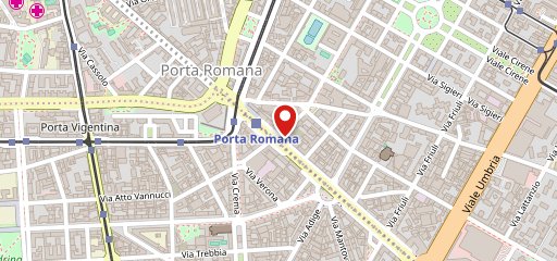 Bar Porta Romana sulla mappa