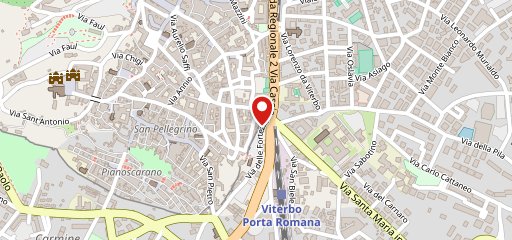 Trattoria Porta Romana sulla mappa