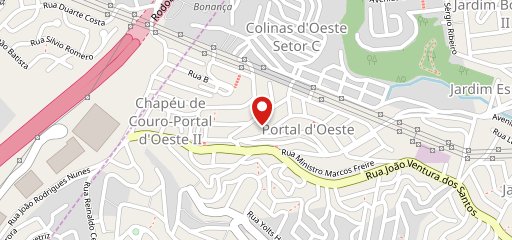 Pizzaria Portal1 no mapa