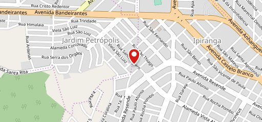 Portal Pizza e Burger no mapa