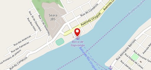 Porto das Pizzas no mapa