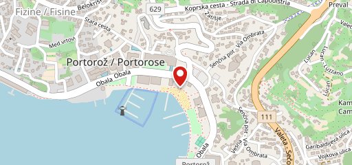 La Mar Portoroz sulla mappa