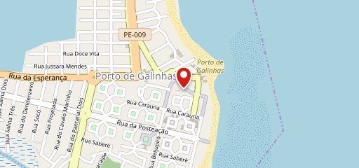 Porto Galo no mapa