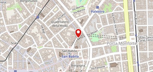 Portrait Milano sulla mappa