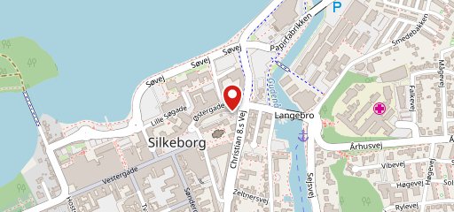 Post Poultry Silkeborg sur la carte