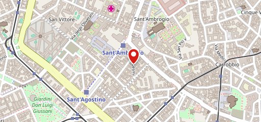 Posta Bistrot sulla mappa