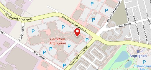 Restaurant Poulet Rouge Carrefour Angrignon sur la carte