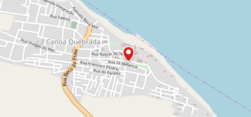 Restaurante Portal Canoa Quebrada no mapa