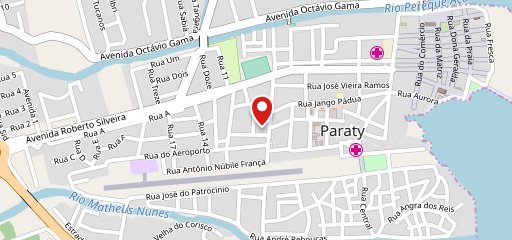 Vila Gastrô Paraty no mapa