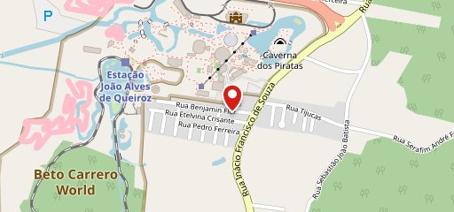 Pousada Vó Dena no mapa