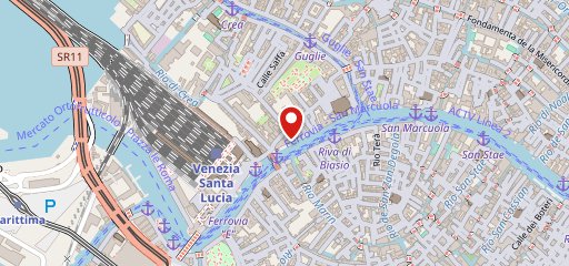 Trattoria Povoledo Venezia sulla mappa