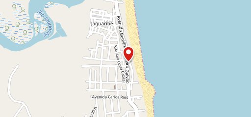 Praça de Jaguaribe no mapa