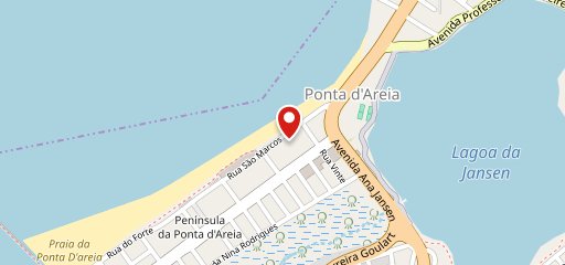 Praia Bar no mapa