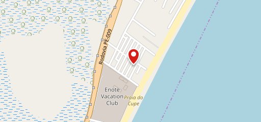 Porto de Galinhas - Recife/ PE no mapa