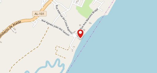 Praiô Bar E Restaurante no mapa