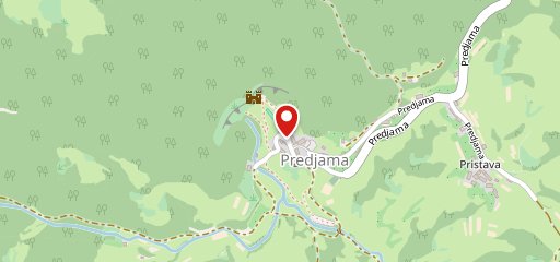 Predjamska Gastilnica sulla mappa