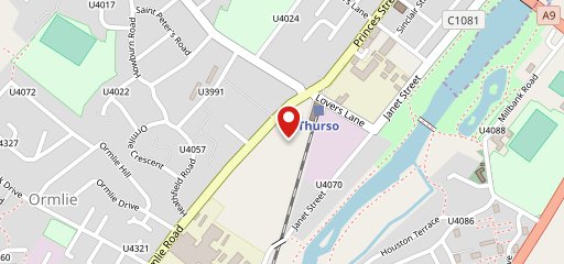 Premier Inn Thurso hotel on map