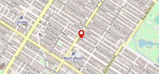 Boulangerie Première Moisson - Plateau-Mont-Royal sur la carte