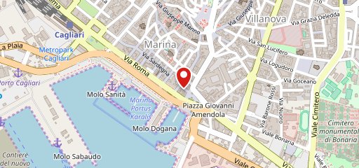 ristorante prima classe sulla mappa