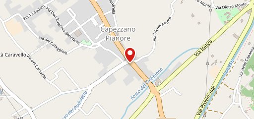 Pizzeria Prima O Poi sur la carte