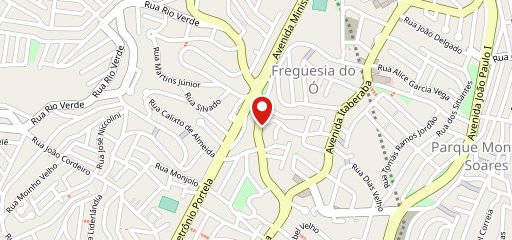 Pizzaria Primarella no mapa