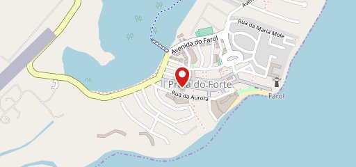 Proa Cervejaria + Boia Cozinha do Mar Praia do Forte no mapa