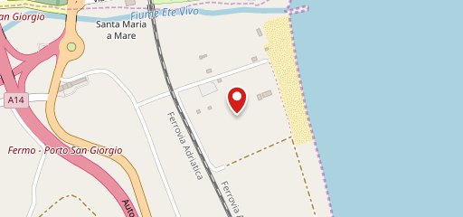 Ristorante Leone del mare sulla mappa