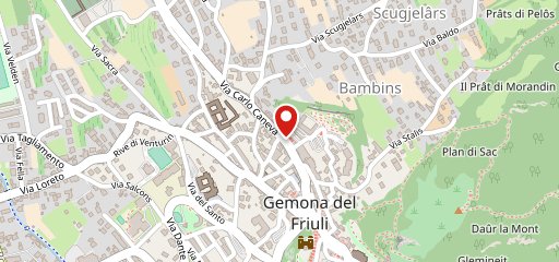 Pronto Pizza Gemona Alta sulla mappa