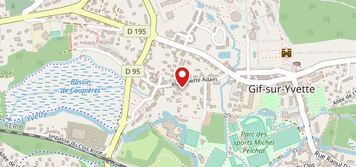 Pizza Pronto Gif-sur-Yvette sur la carte