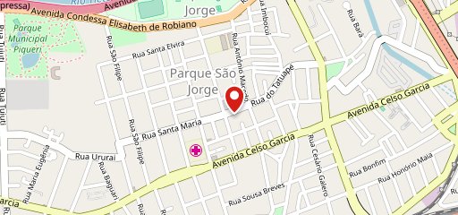 Propheta Pizzaria Parque São Jorge no mapa