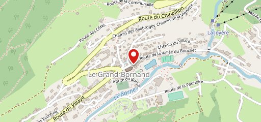 Les Deux Guides sur la carte