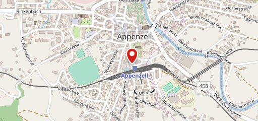 PUB Appenzell sulla mappa