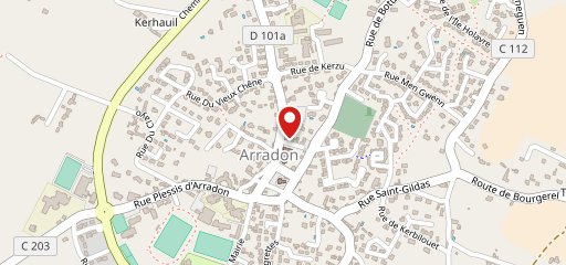 Restaurant L'Auberge d'Arradon sur la carte