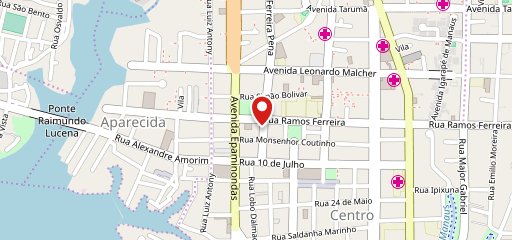 Pub Cine Aventura Manaus no mapa