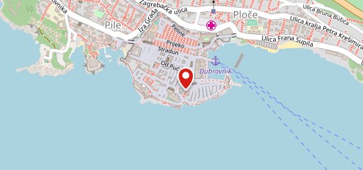 Pub Dubrovnik sulla mappa